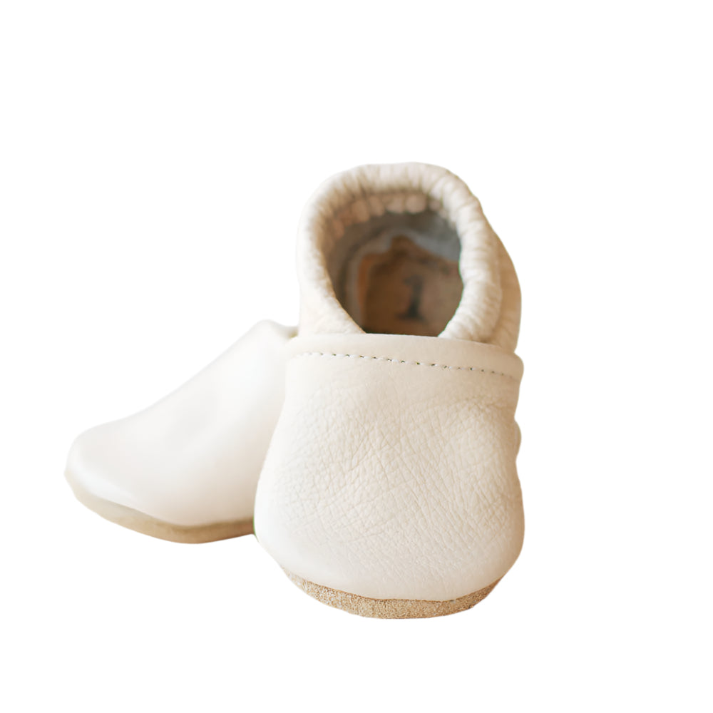 Baby Moccasins in Cream