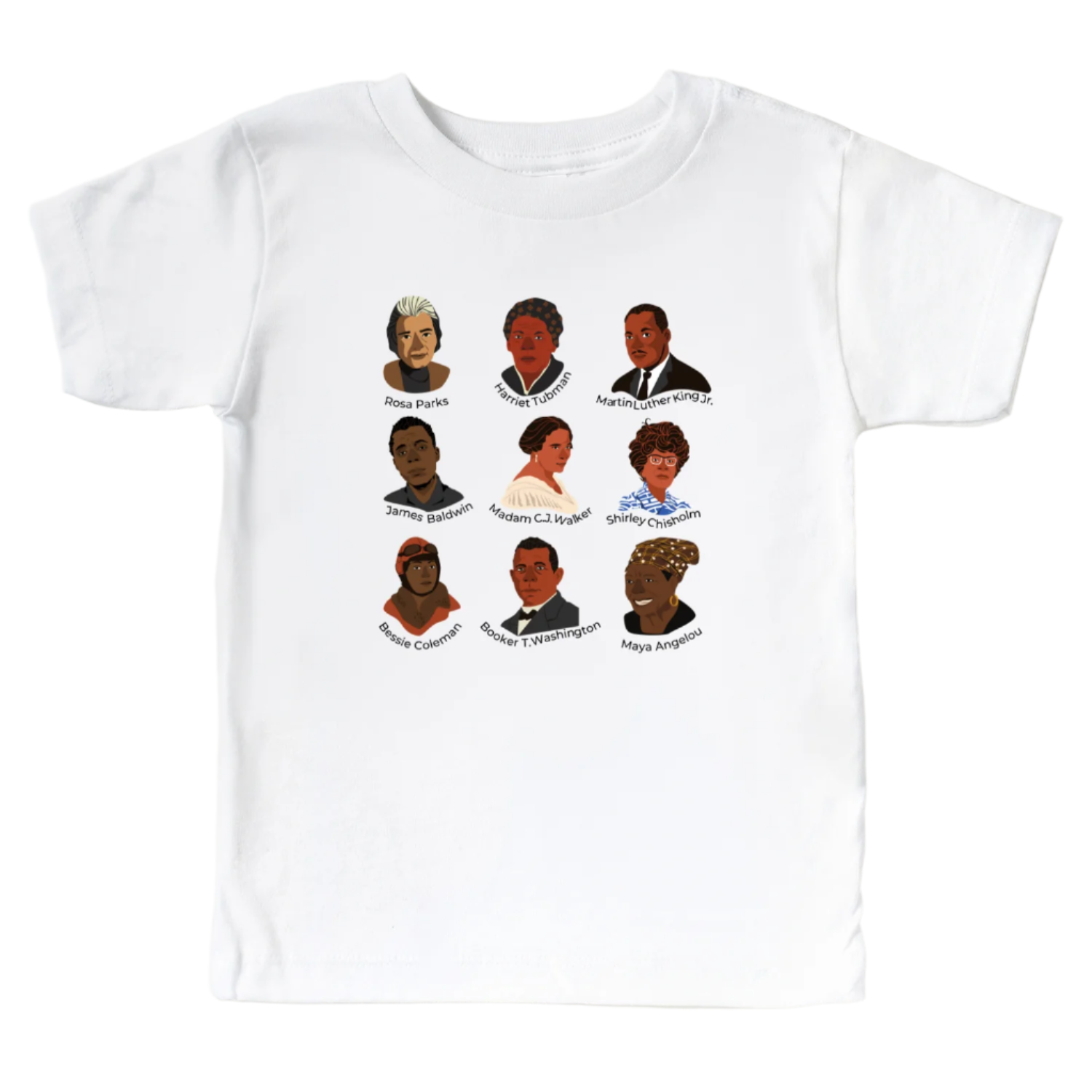 Historical Black Figures Kids Tee