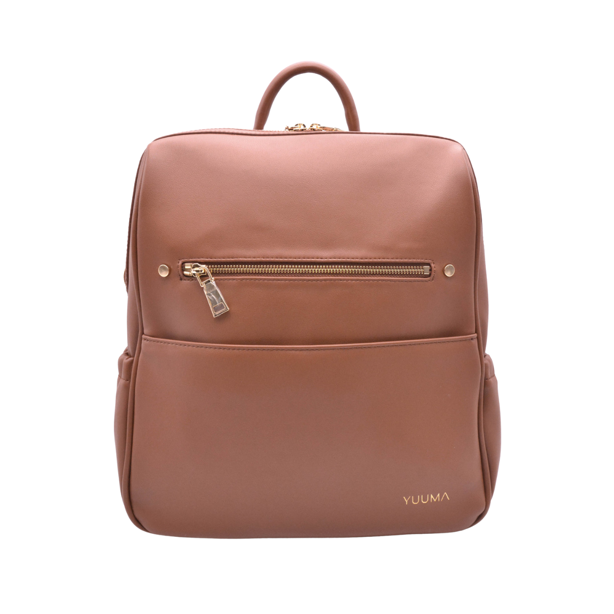 brown leather diaper backpack Original Diaper Bag in Cinnamon – Black Owned Baby