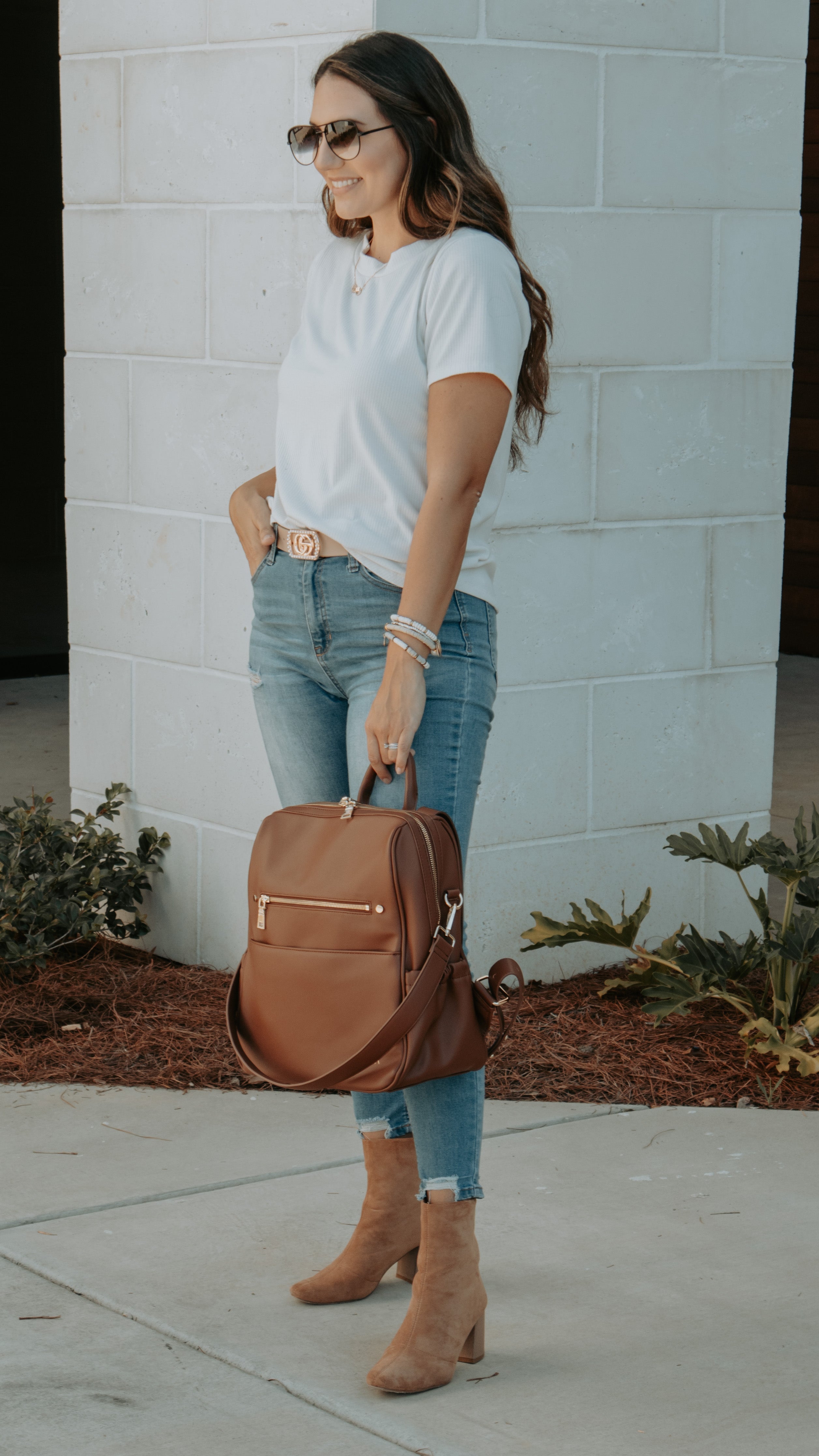 Original Diaper Bag in Cinnamon